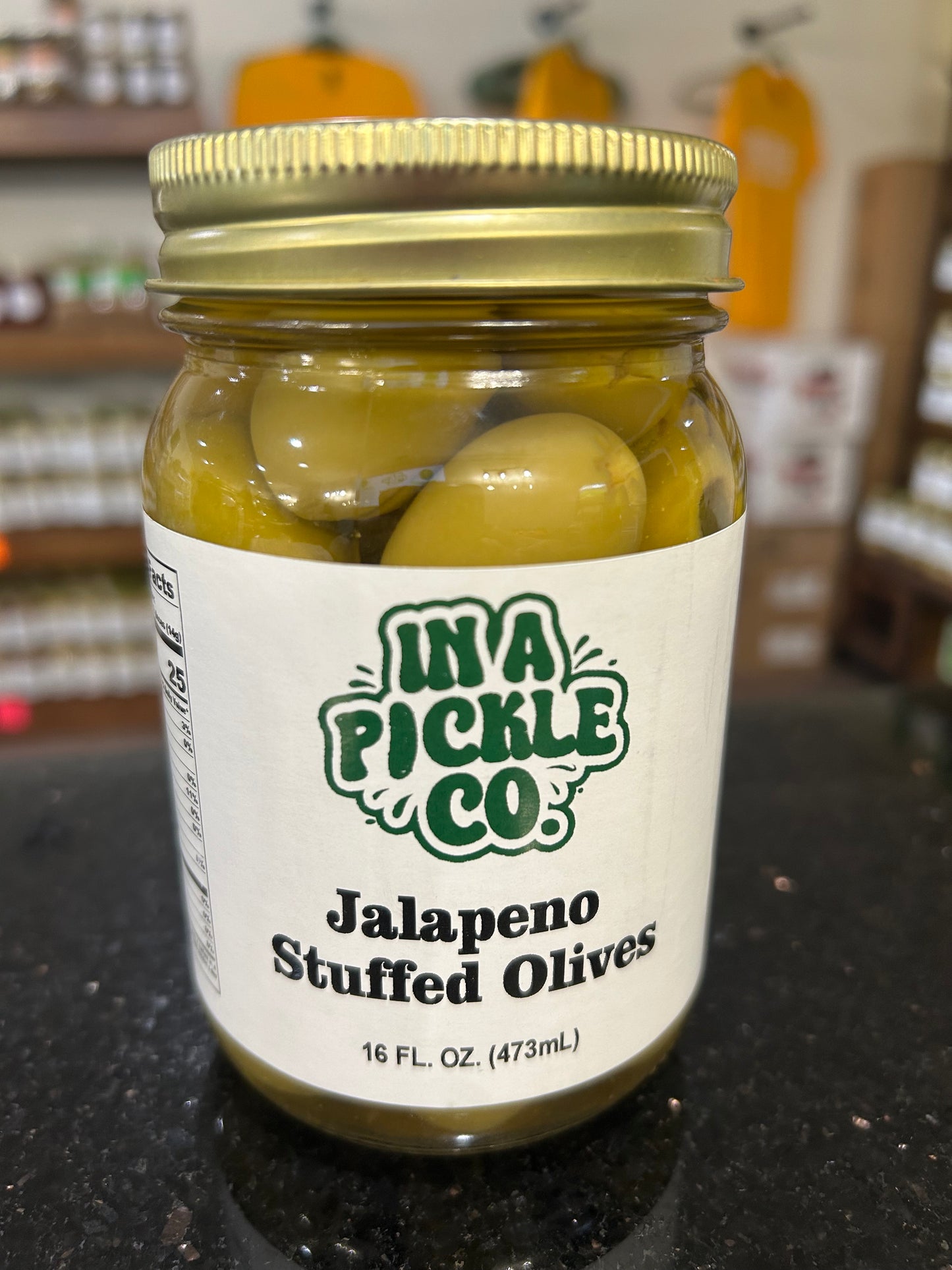 In A Pickle CO Jalapeno Stuffed Olives