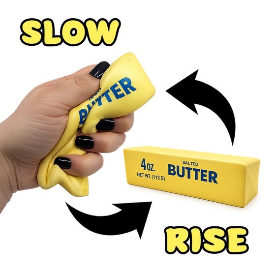 Fun Doh 6" Butter Squishy Stick Slow-Rise Toy