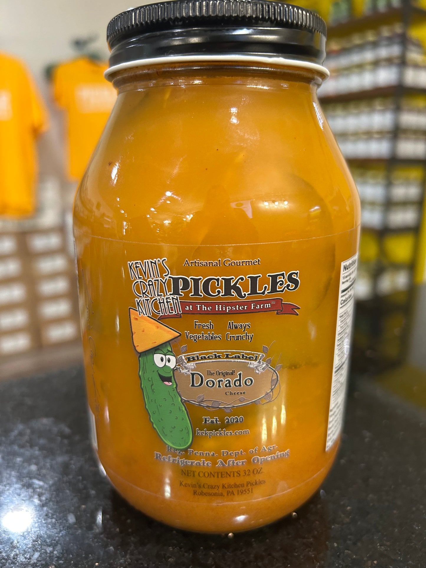 Kevin's Crazy Kitchen Dorado Pickles