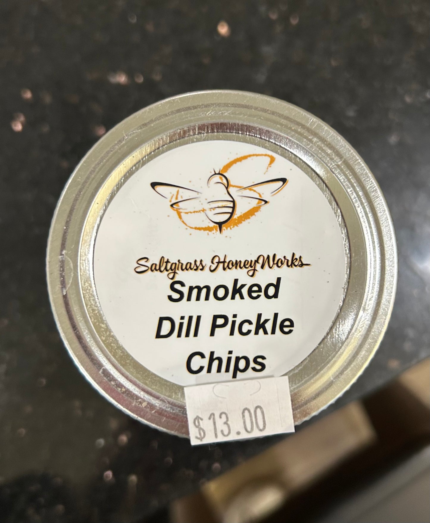 Saltgrass HoneyWorks Smoked Dill Pickle Chips