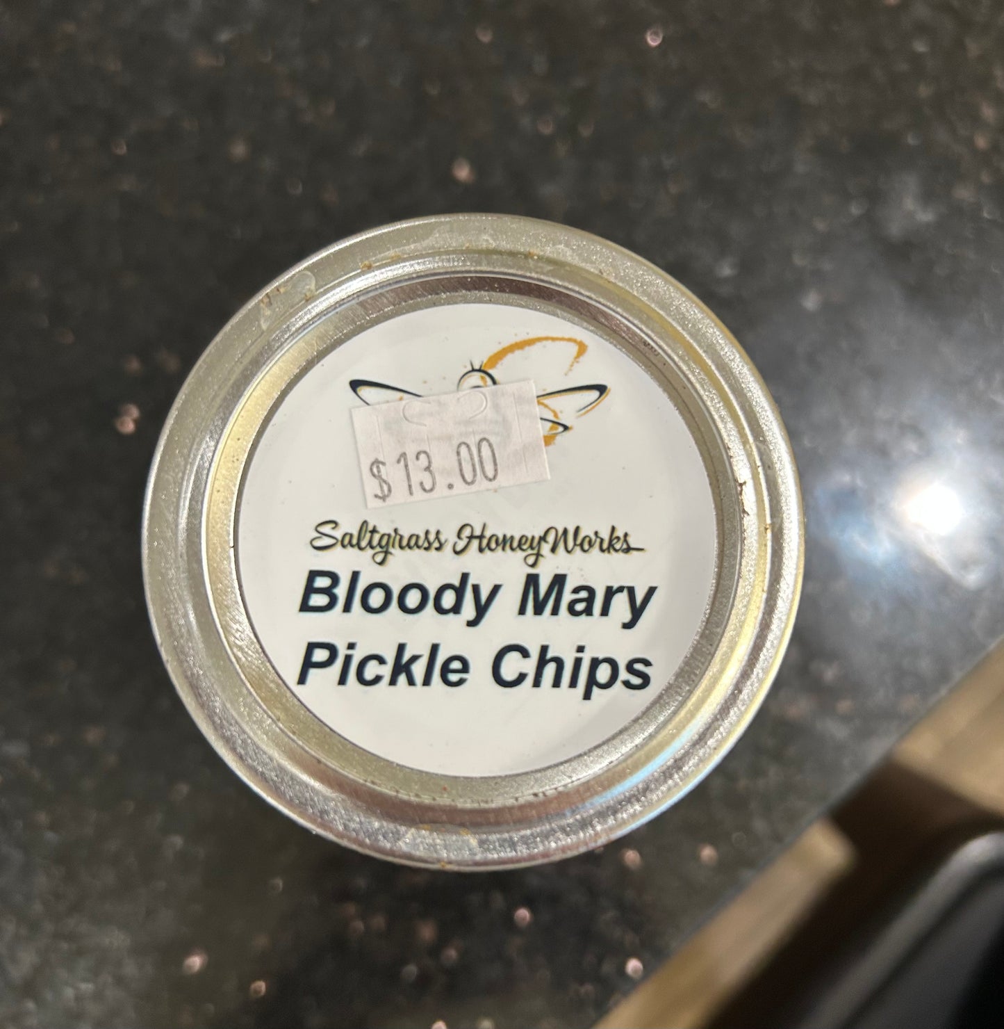 Saltgrass HoneyWorks Bloody Mary Pickle Chips