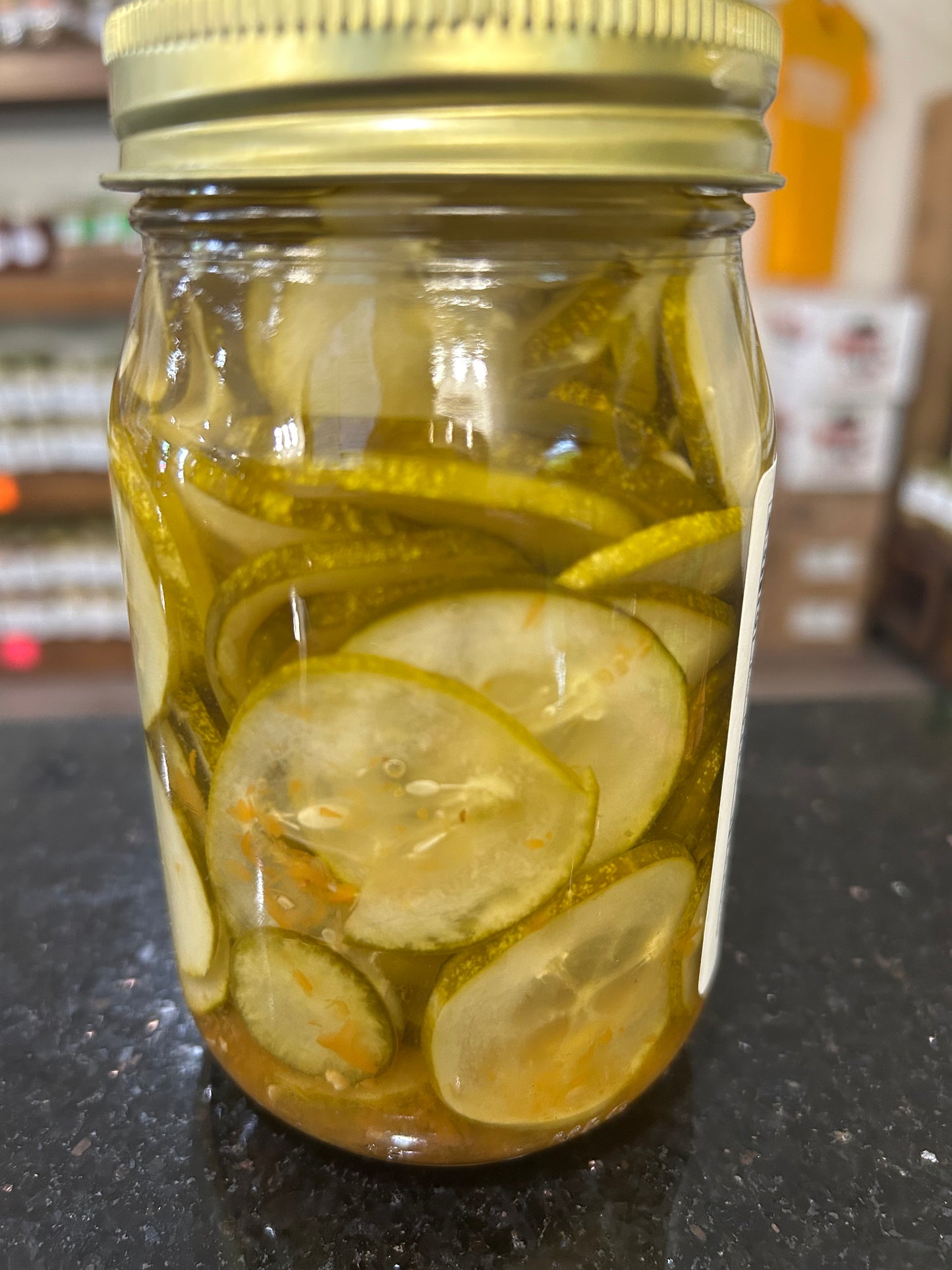 In A Pickle CO Sweet Habanero Slim Pickles