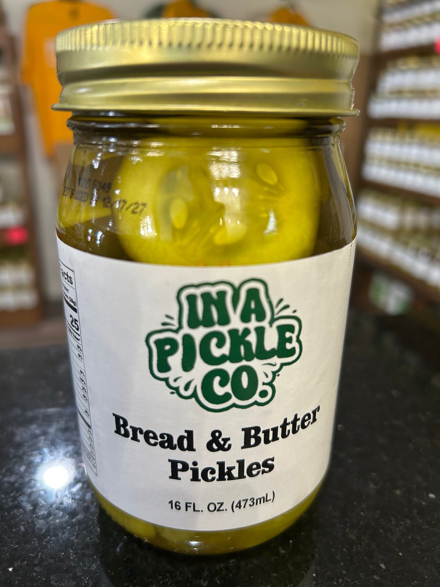 In A Pickle CO Bread & Butter Pickles: pint