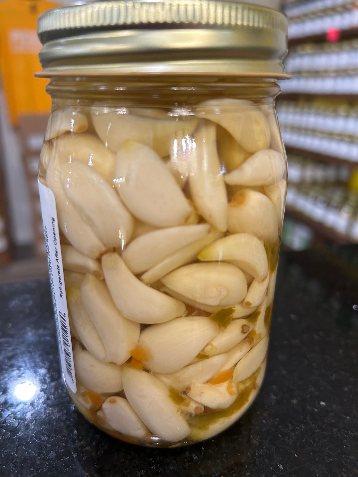 In A Pickle CO Habanero Pickled Garlic