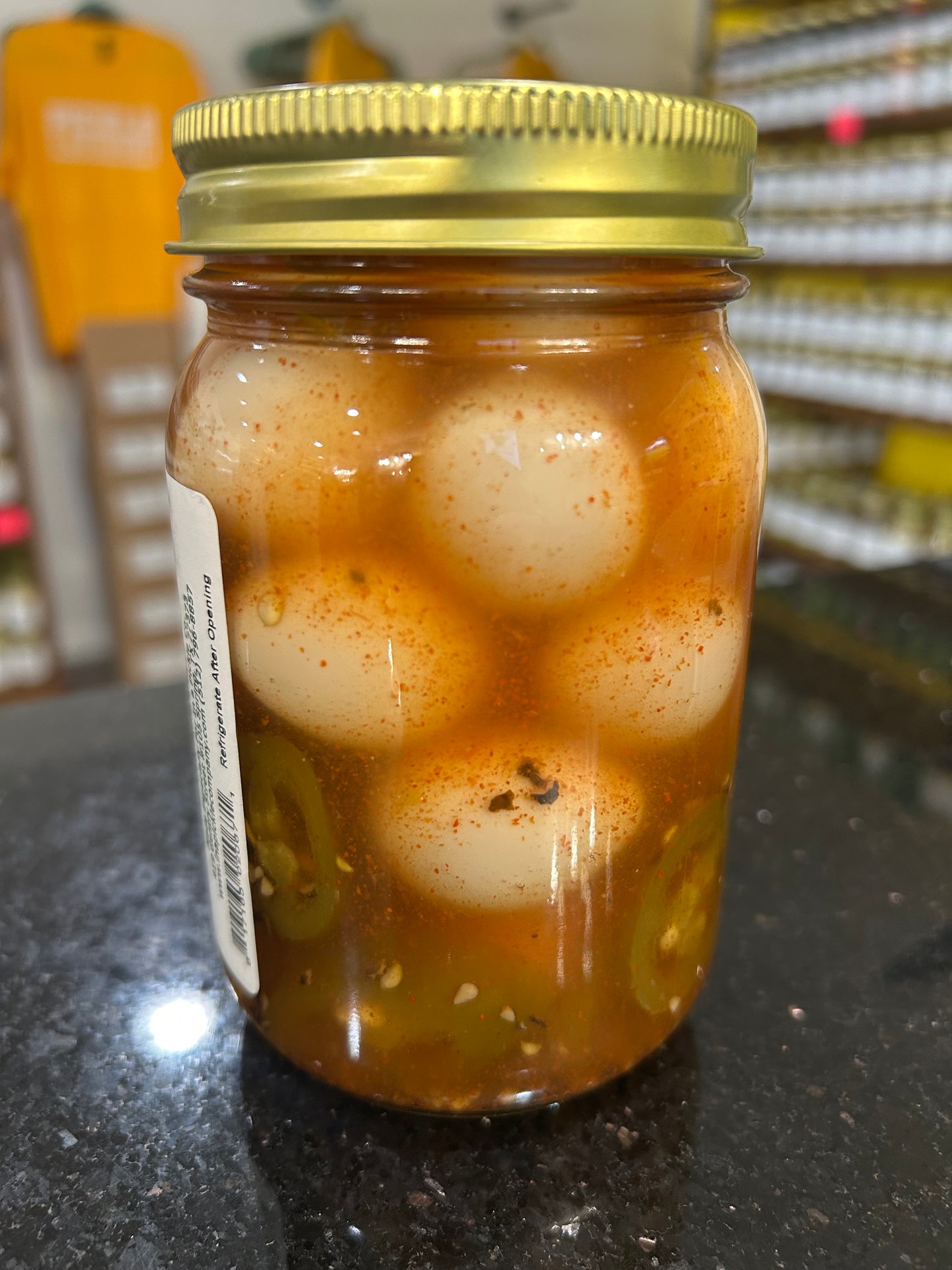 In A Pickle CO Spicy Pickled Quail Eggs