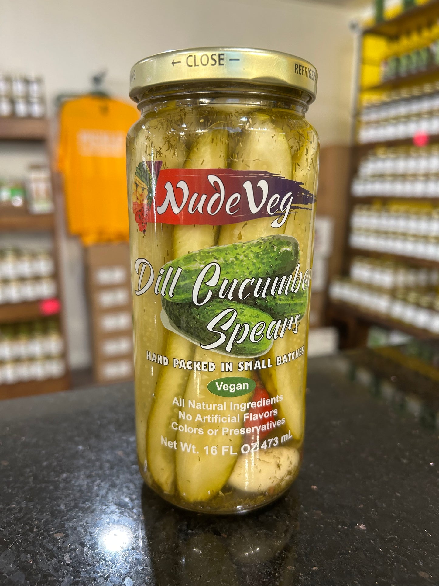 Nude Veg Dill Cucumber Spears