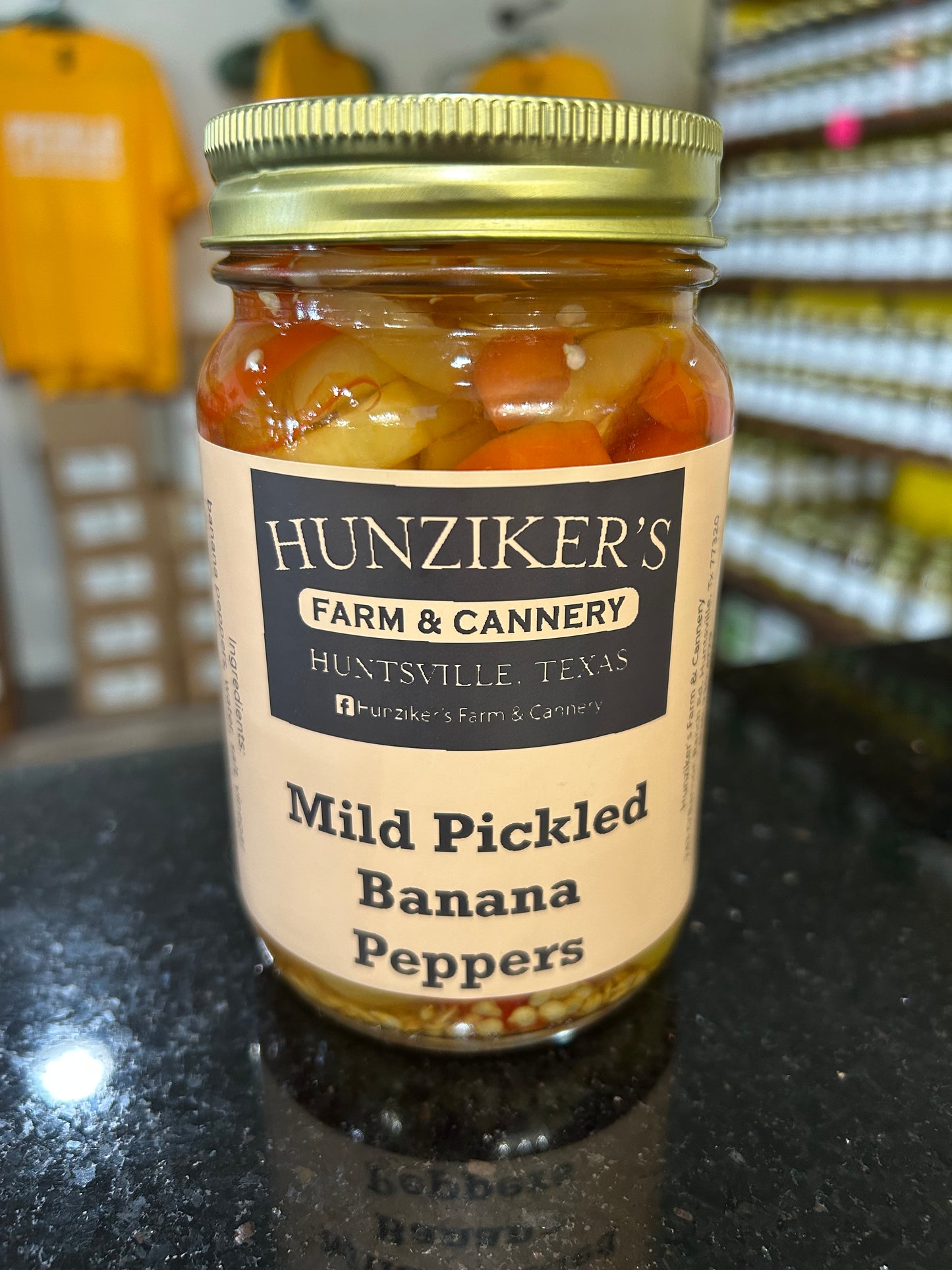 Hunziker's Mild Pickled Banana Peppers