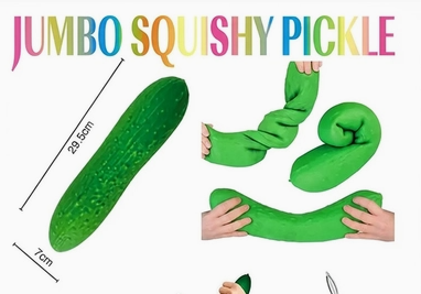 Jumbo Squishy Pickle