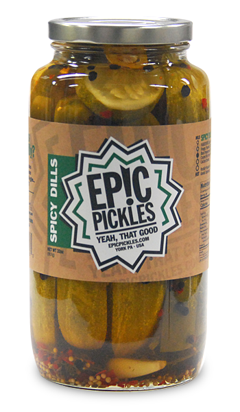 Spicy Dill Pickle Spears