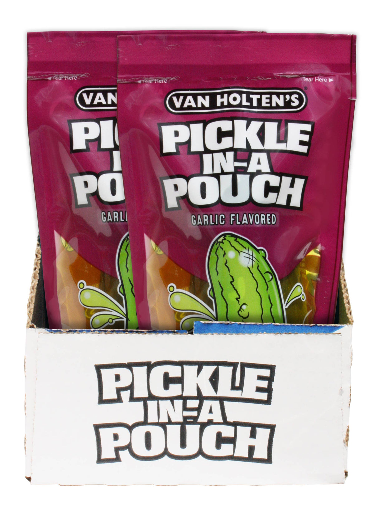 Van Holten's Large Kosher Garlic Pickle-In-A-Pouch
