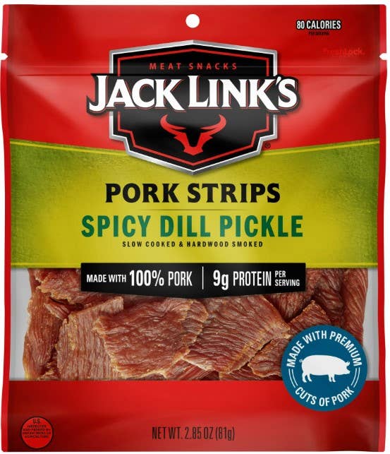 Jack Link's Spicy Dill Pickle Pork Strips