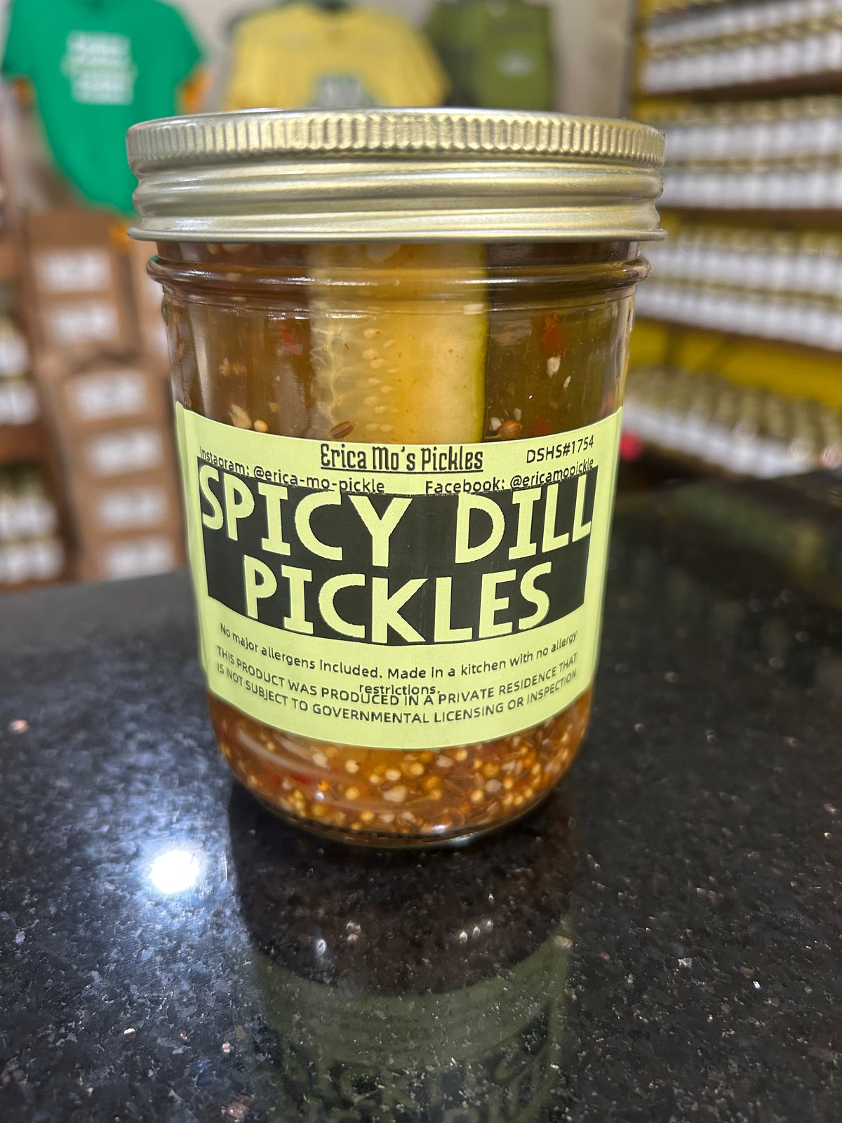 Erica Mo's Spicy Dill Pickles