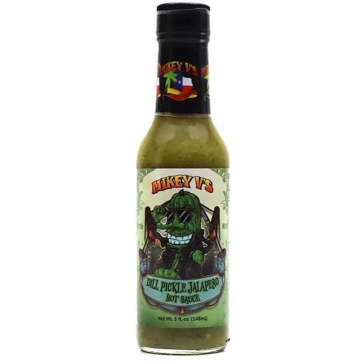 Mikey V's Dill Pickle Jalapeno Hot Sauce