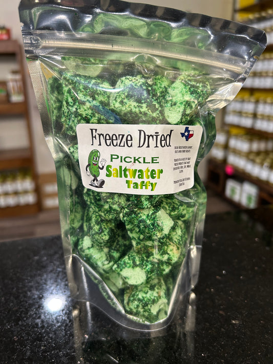 Freeze Dried Pickle Saltwater Taffy