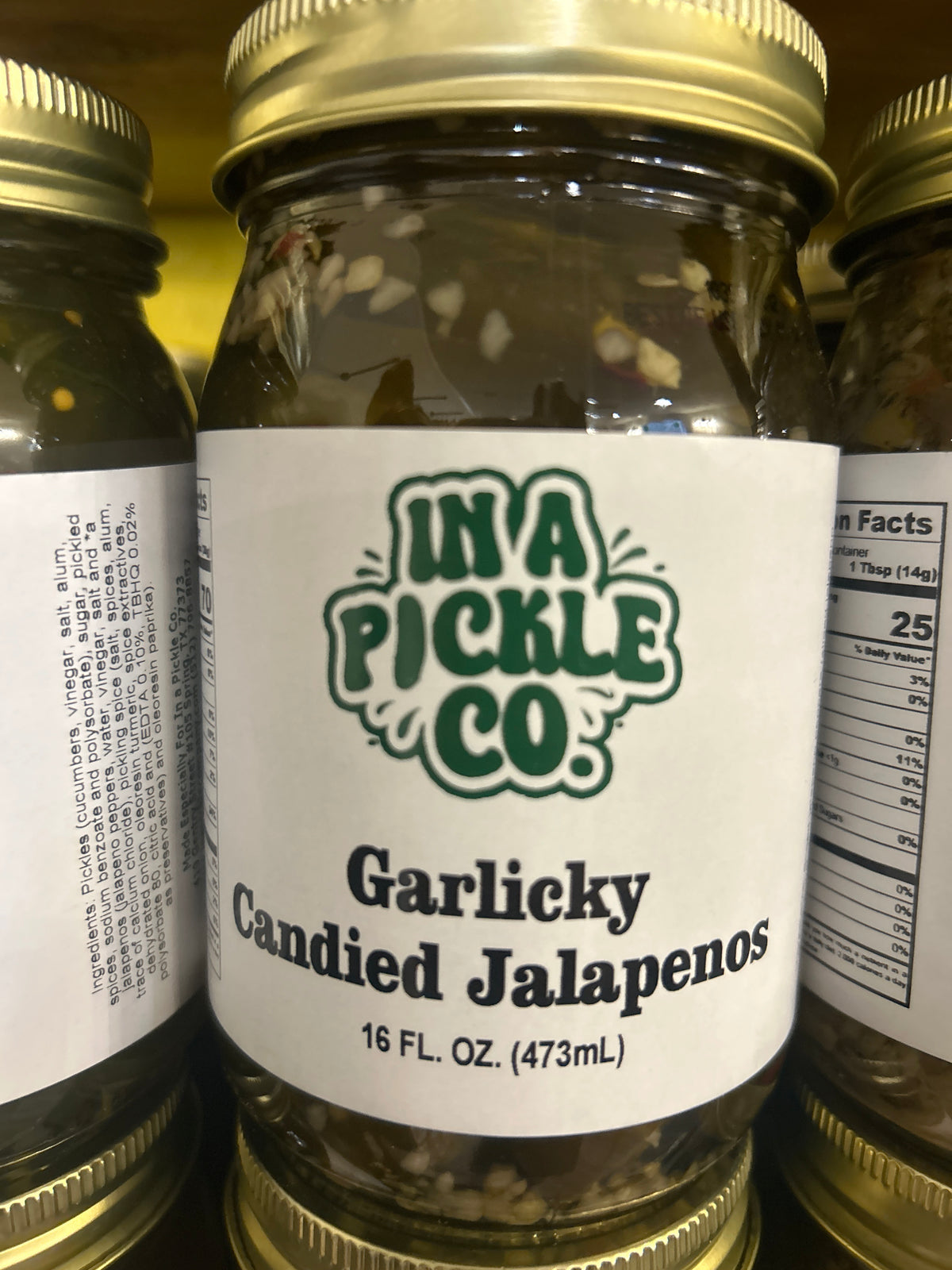 In a pickle CO Garlicky Candied Jalapeños