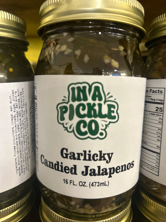 In a pickle CO Garlicky Candied Jalapeños