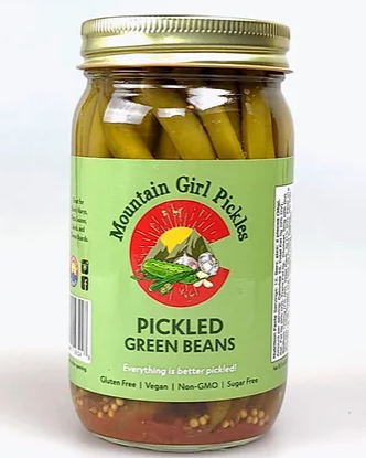 Pickled Green Beans: 16 oz.