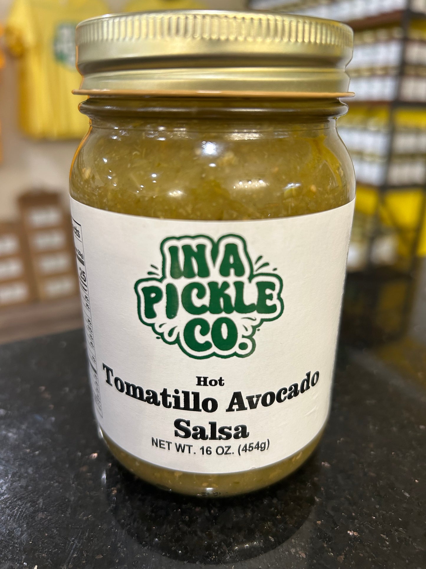 In A Pickle Co Tomatillo Avocado Salsa
