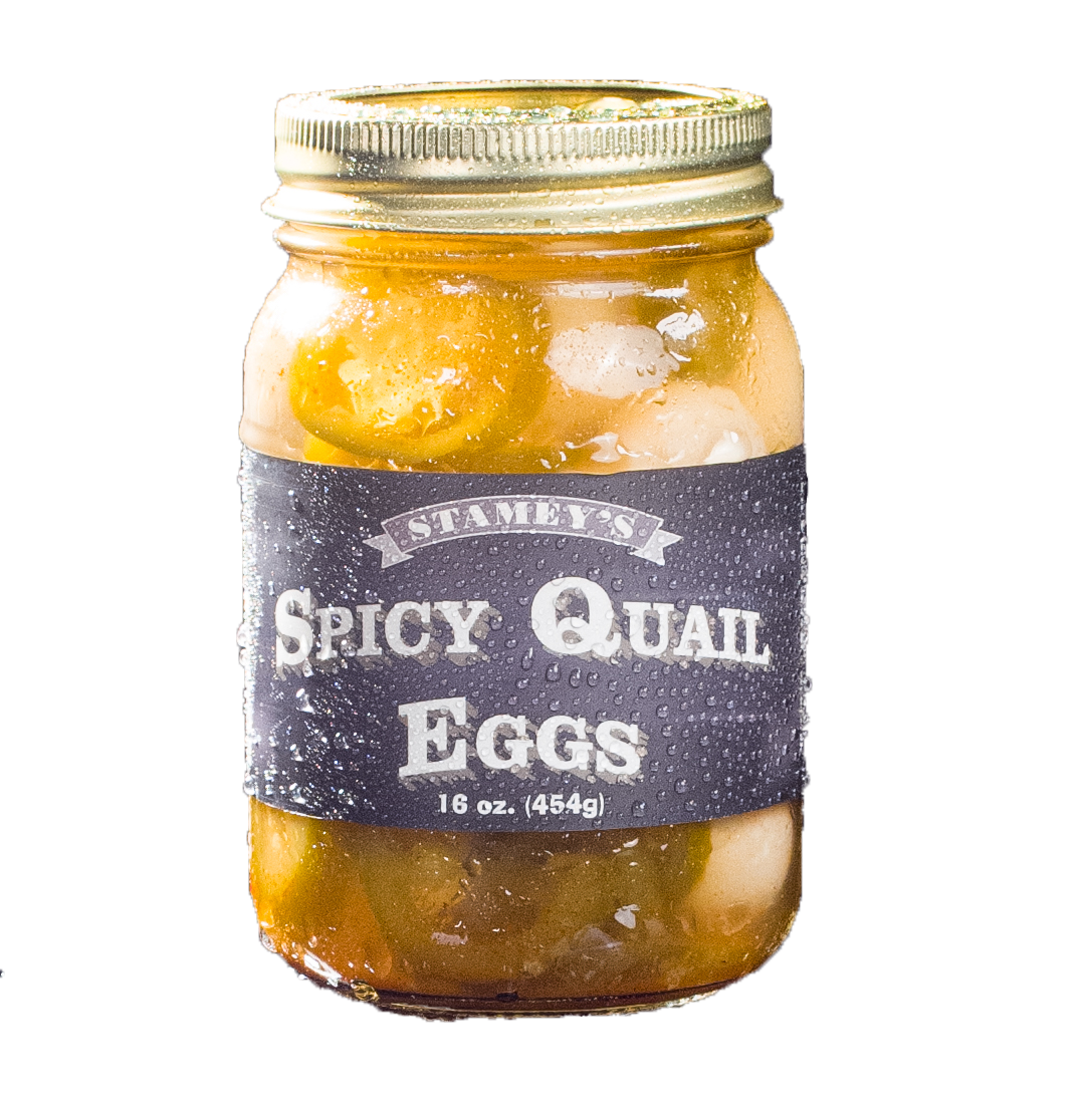 Spicy Quial Eggs: Pint