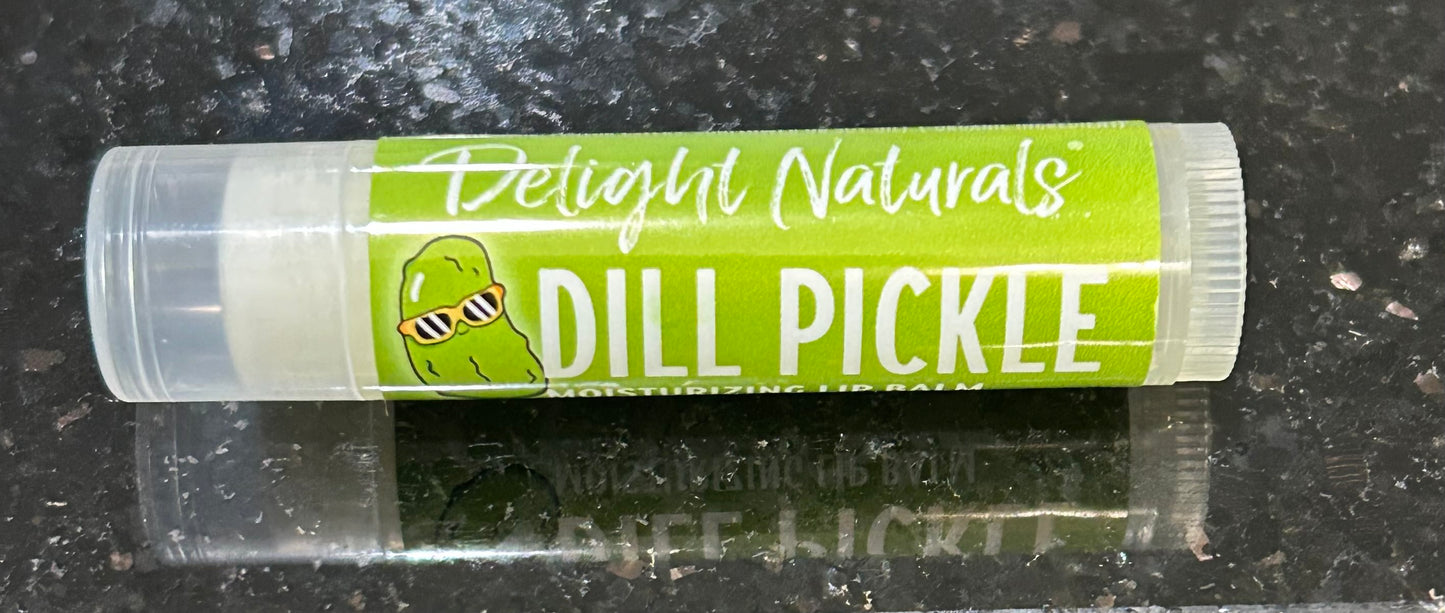 Delight Naturals Dill Pickle Lip Balm