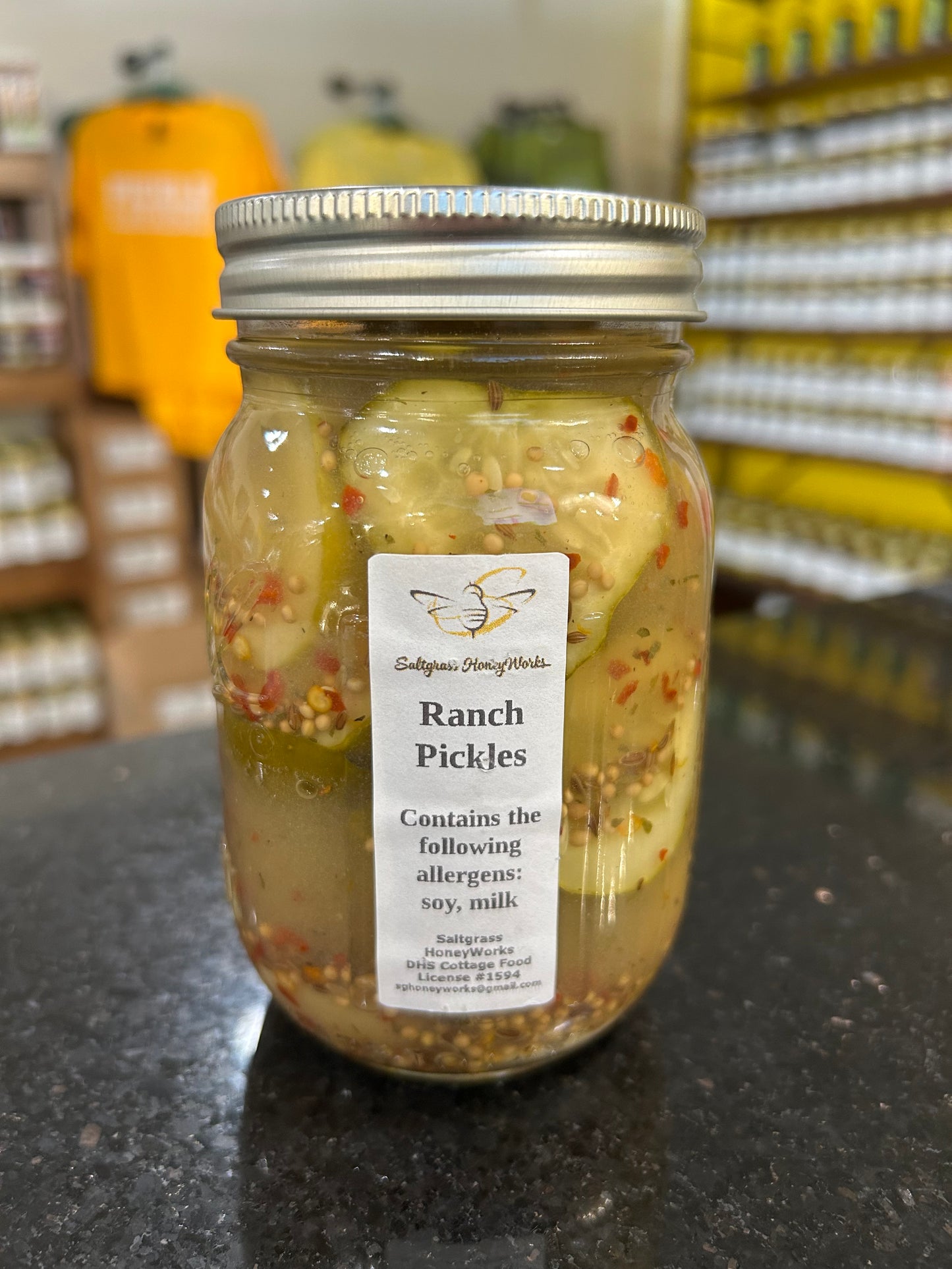 Saltgrass HoneyWorks Ranch Pickle Chips