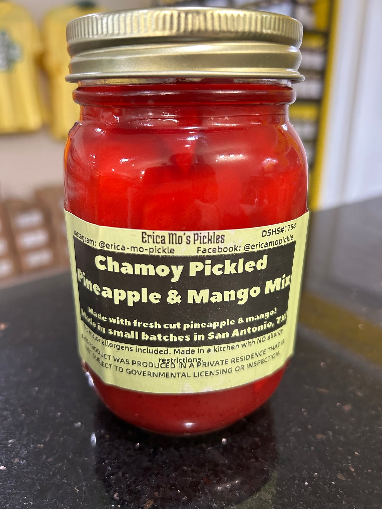 Erica Mo's Chamoy Pickled Pineapple & Mango Mix