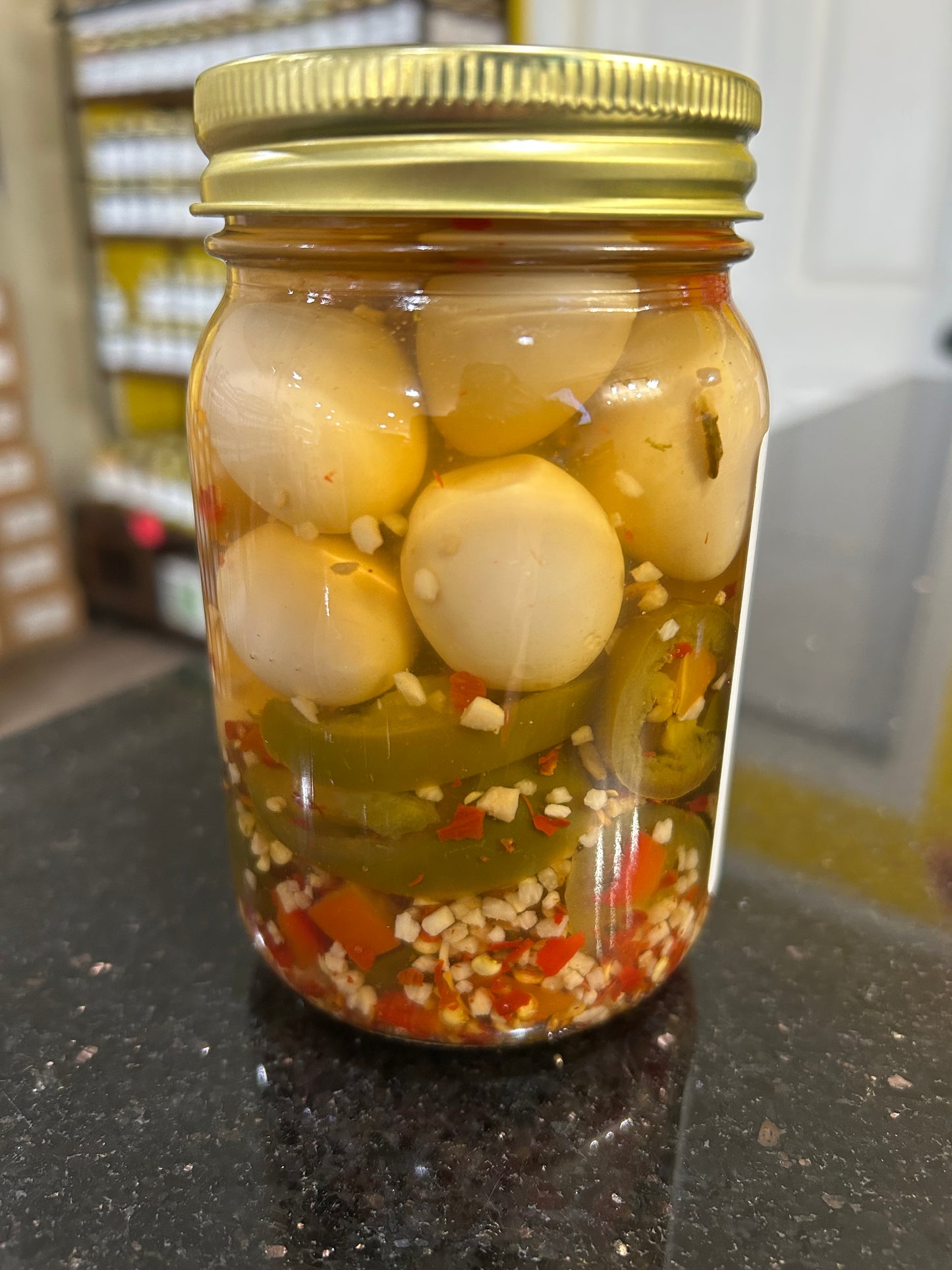 In A Pickle Co Jalapeno Quail Eggs