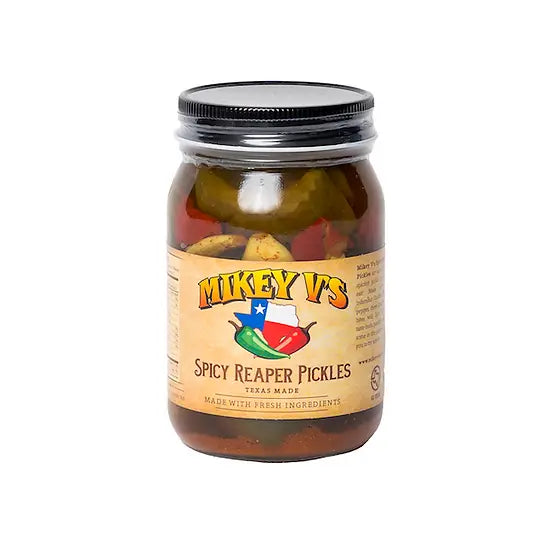 Mikey V's Spicy Reaper Pickles