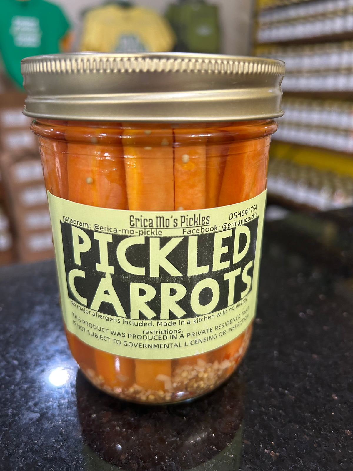 Erica Mo's Pickled Carrots