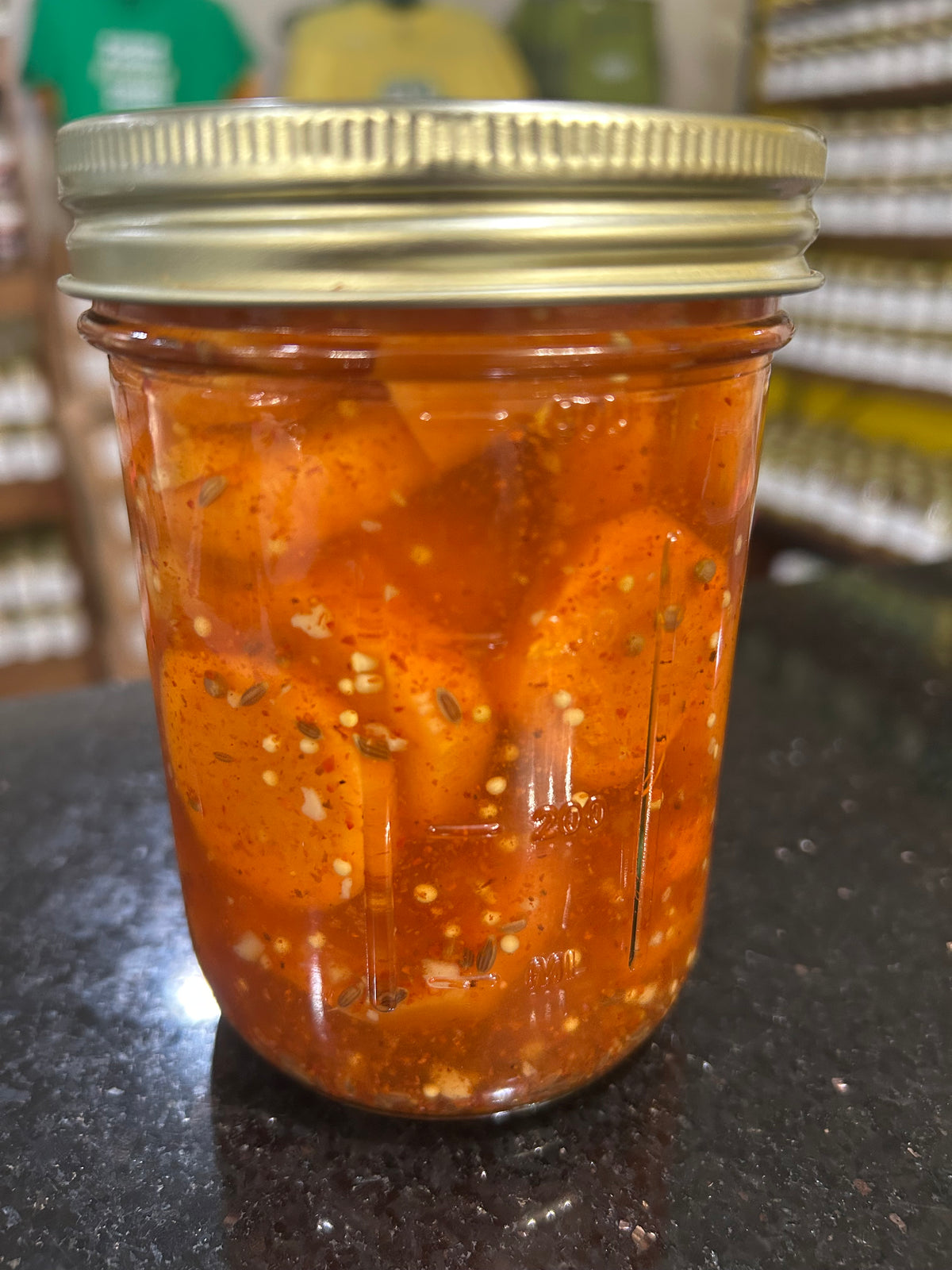 Erica Mo's Tajin Pickled Carrots