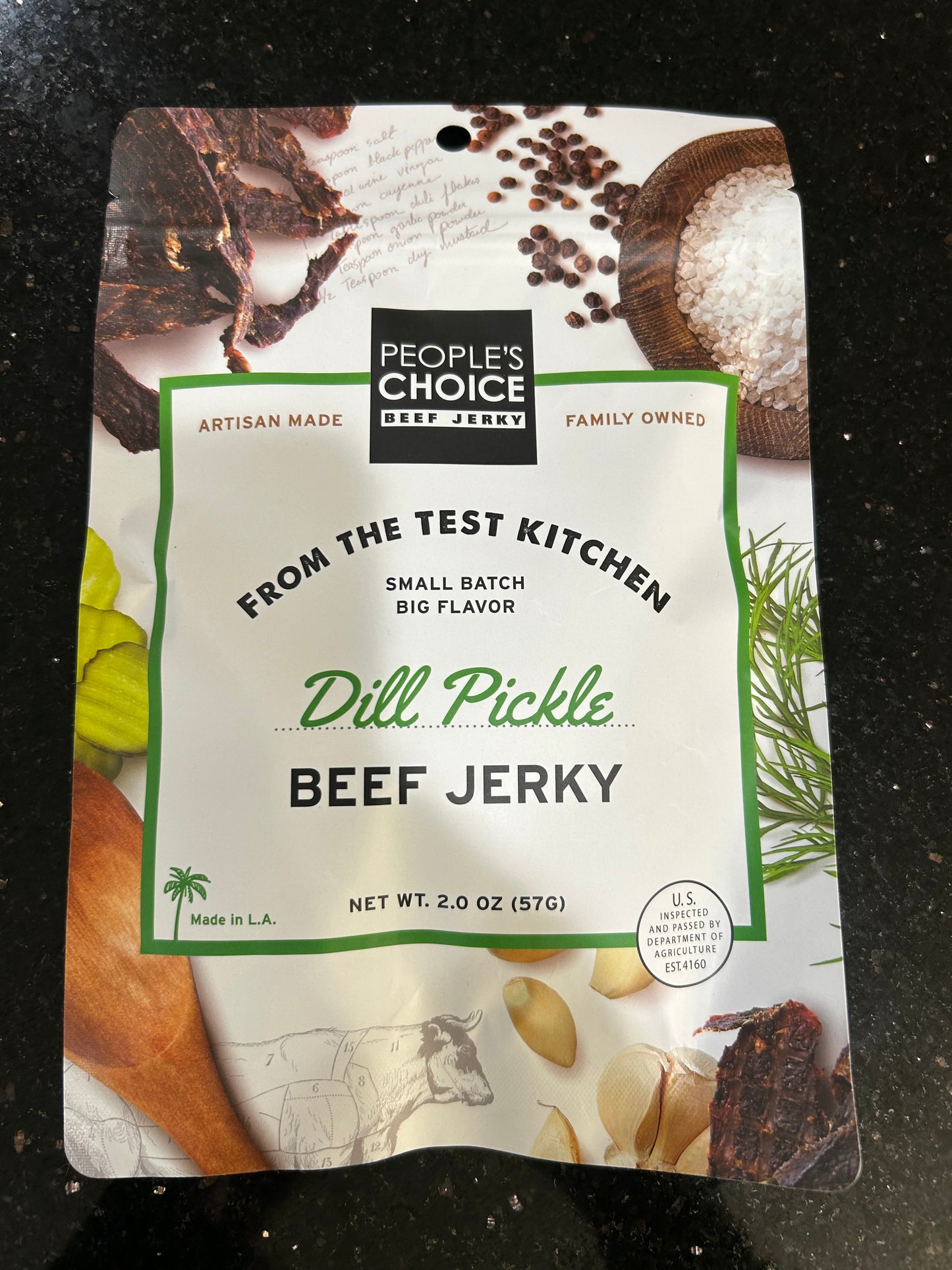 People's Choice Dill Pickle Beef Jerky