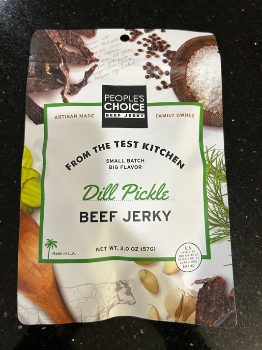 People's Choice Dill Pickle Beef Jerky