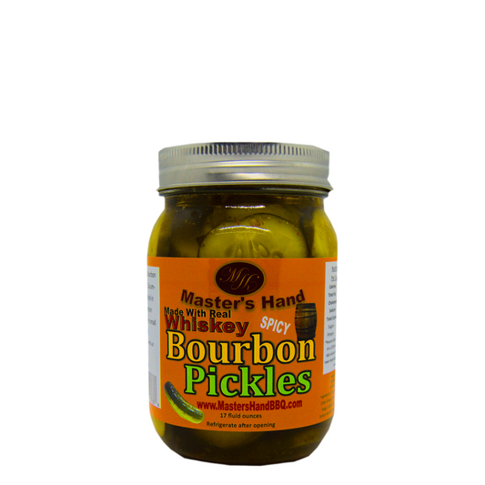 Spicy Bourbon Pickles 16oz Partial Case MHPS1001