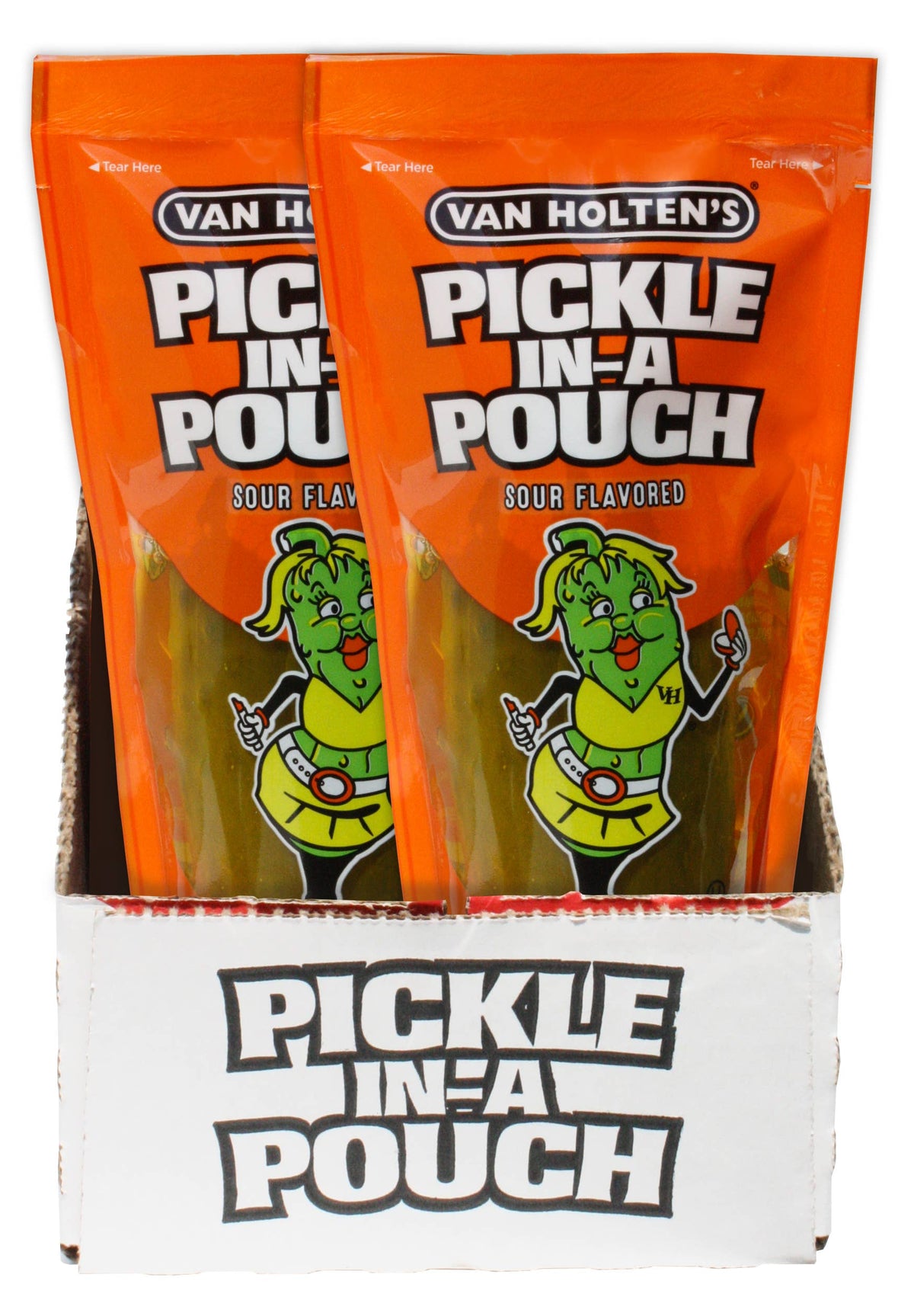 Van Holten's Sour Sis Pickle-In-A-Pouch,