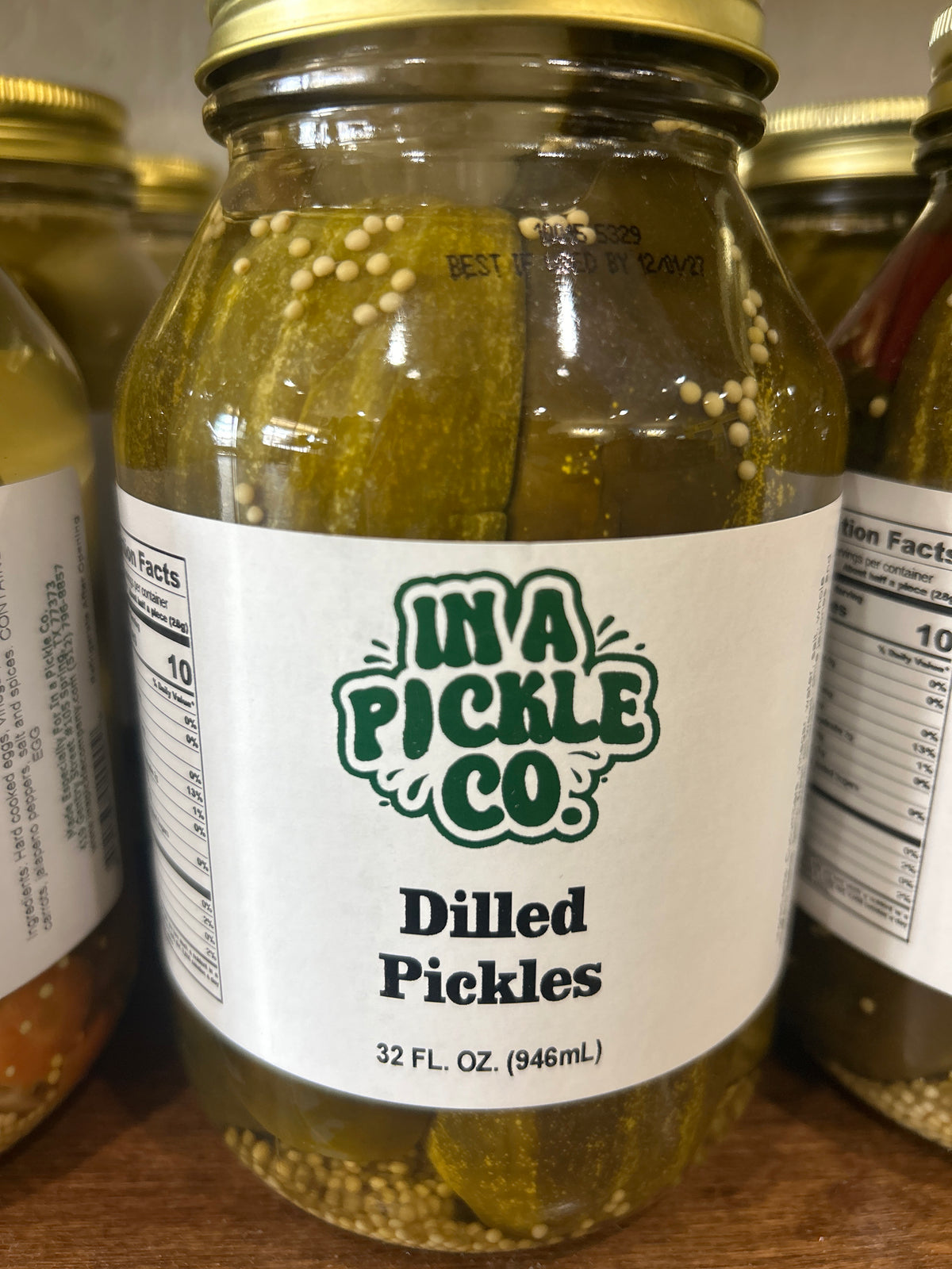 in a pickle co, dilled pickles ￼