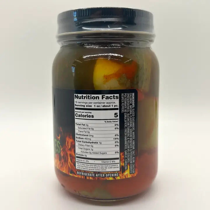Mikey V's Xxx Spicy Reaper Pickles
