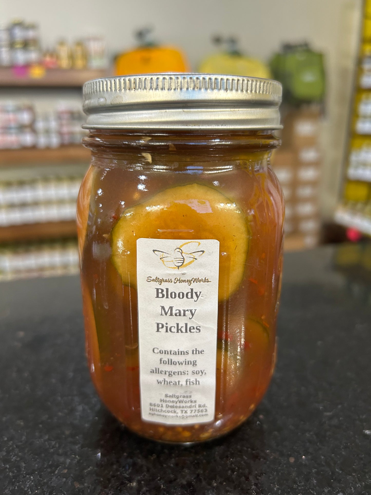 Saltgrass HoneyWorks Bloody Mary Pickle Chips