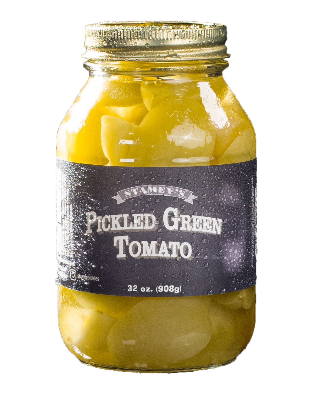 Pickled Green Tomatos: Quart