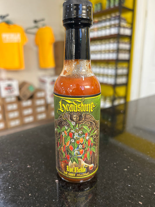 Headstone Hot Pickle Hot Sauce