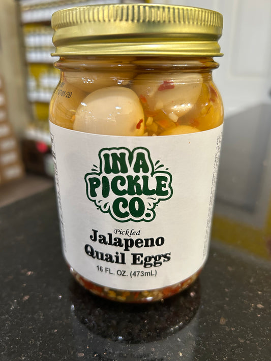 In A Pickle Co Jalapeno Quail Eggs