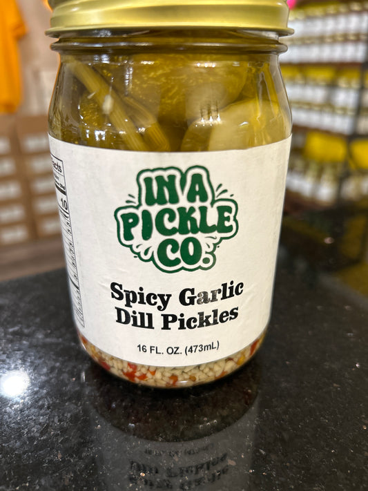 In A Pickle CO Spicy Garlic Dill Pickles