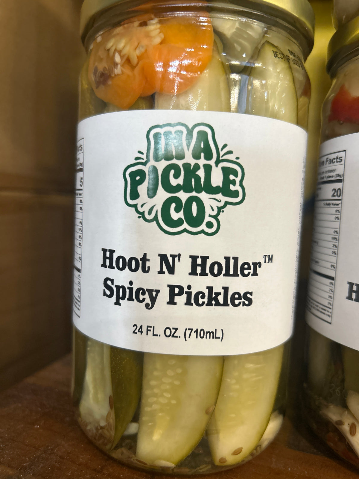 In a Pickle CO. Hoot N Holler Spicy Pickles ￼