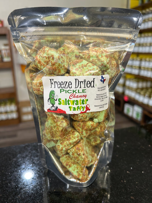 Freeze Dried Pickle Chamoy Saltwater Taffy