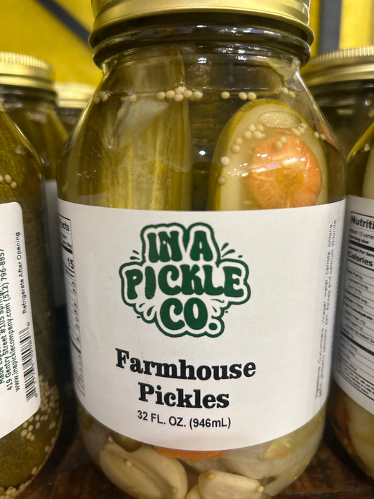 in a pickle, Co. farmhouse pickles ￼