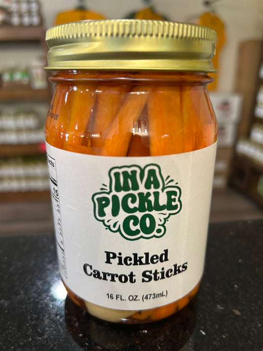 In A Pickle CO Pickled Carrot Sticks