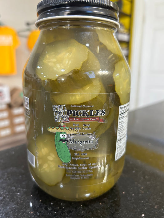 Kevin's Crazy Kitchen Margarita Pickles