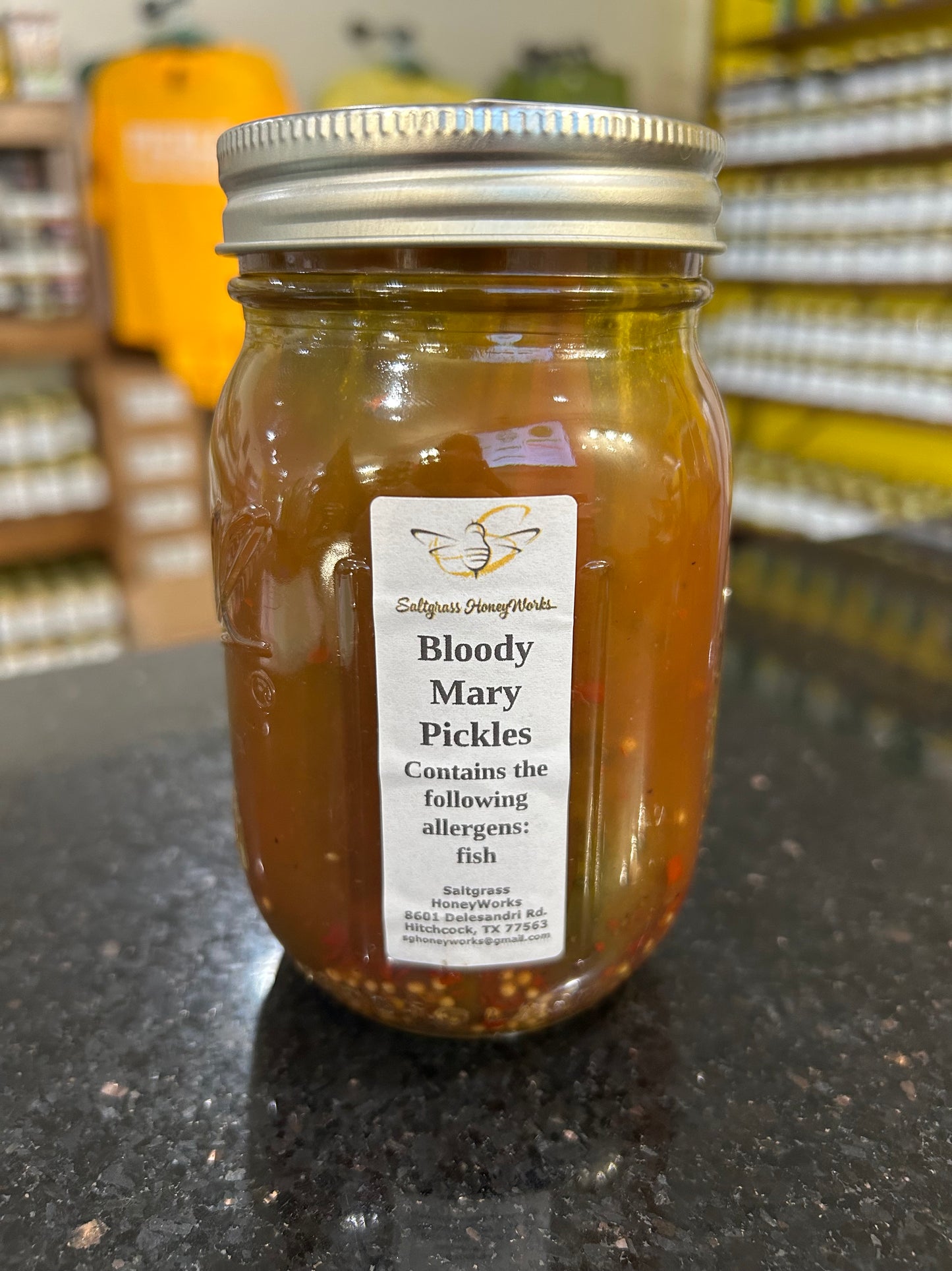 Saltgrass HoneyWorks Bloody Mary Pickle Spears
