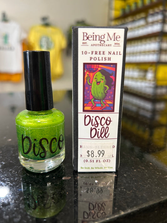 Being Me Apothecary "Disco Dill" Nail Polish