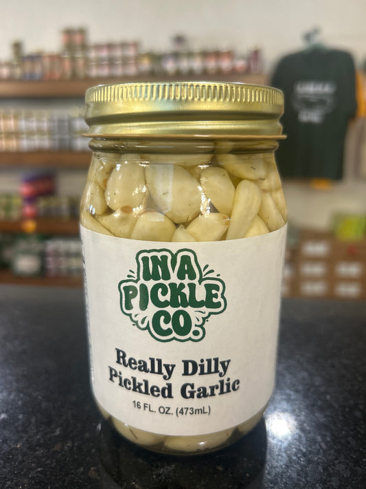 In A Pickle CO Really Dilly Pickled garlic