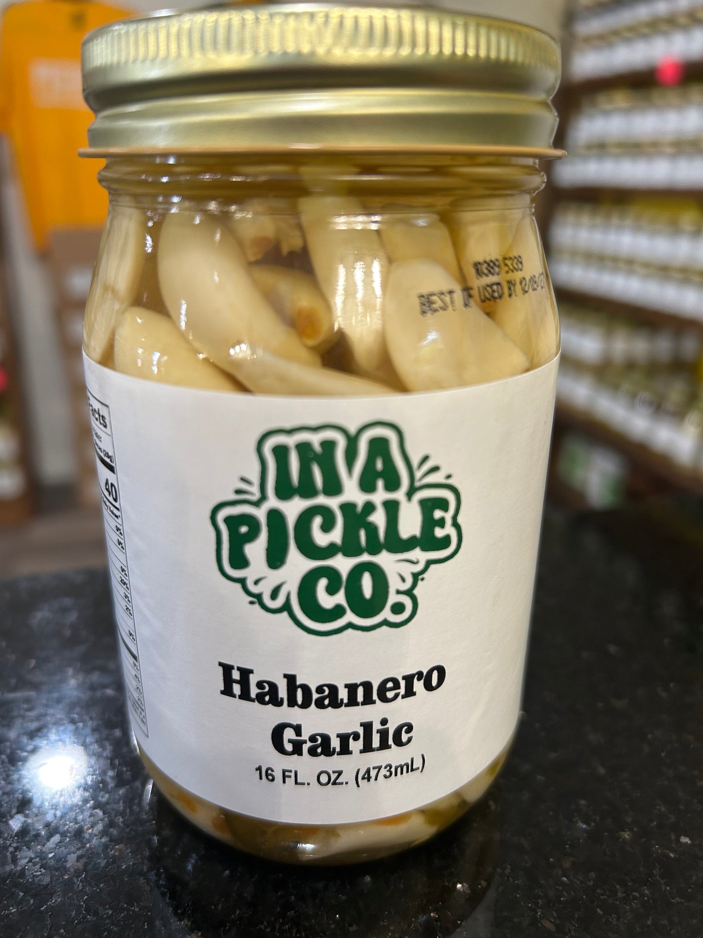 In A Pickle CO Habanero Pickled Garlic